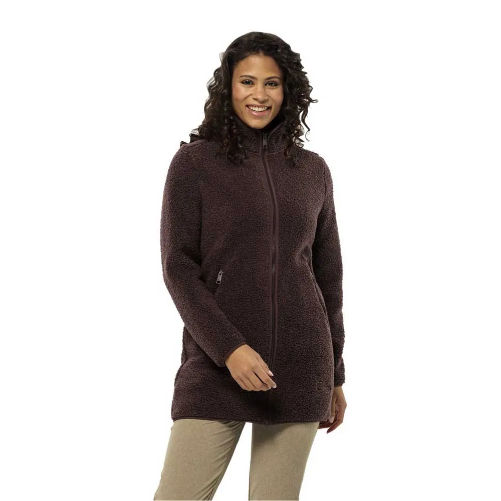 

Куртка Jack Wolfskin High Curl Coat, коричневый