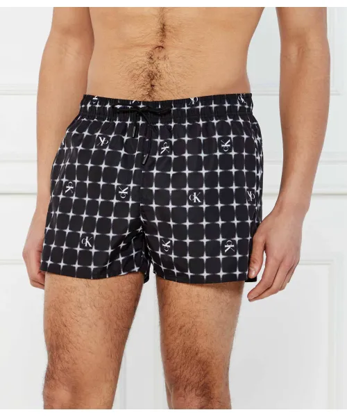 

Пляжные шорты Regular fit Calvin Klein Swimwear, черный