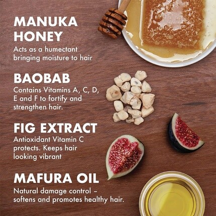 SheaMoisture Интенсивный увлажняющий кондиционер для сухих поврежденных волос Глубоко увлажняющий кондиционер с медом Манука и маслом мафуры, 24 унции — фото 3