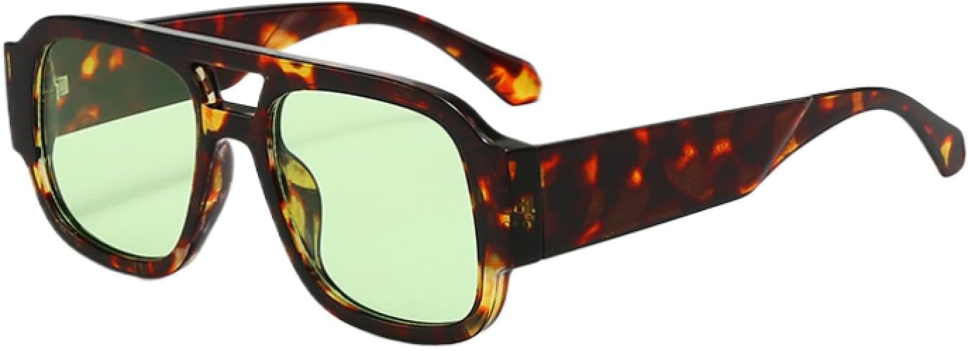 

Солнцезащитные очки с защитой от УФ-излучения UV400 | Большая оправа, двойные перемычки, широкие дужки | Для женщин и мужчин, для занятий спортом на открытом воздухе и вождения DSVIGF, 08