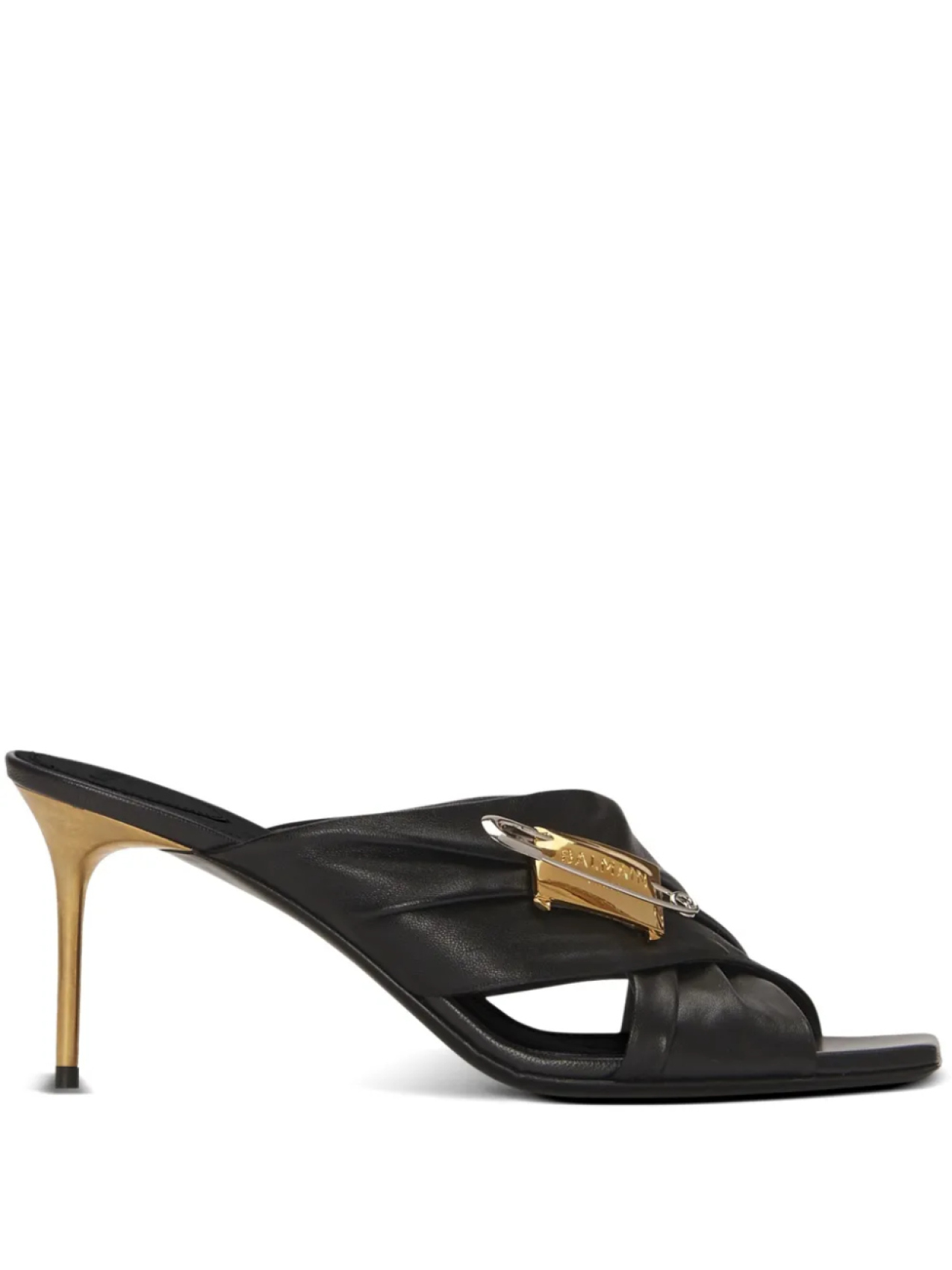 Balmain мюли с декором Safety Pin, синий