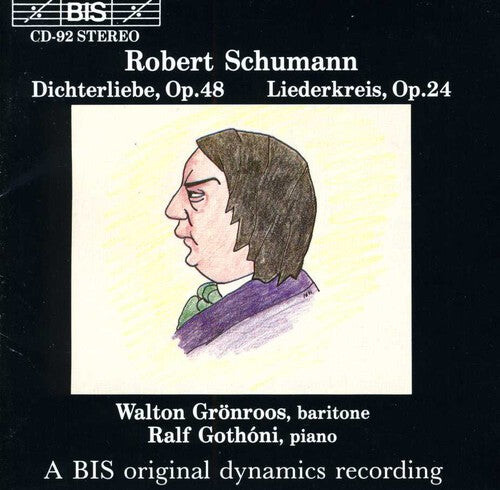 

CD диск Schumann / Gronroos / Gothoni: Dichterliebe Op 48 / Liederkreis Op 24