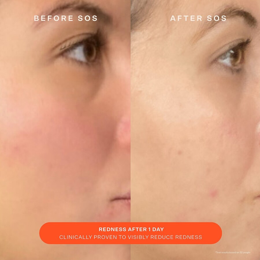 Сыворотка Tower 28 Beauty — Увлажняющий SOS Daily Skin Barberry Redness Recovery Moisturizer для ежедневного, 55 мл — фото 4