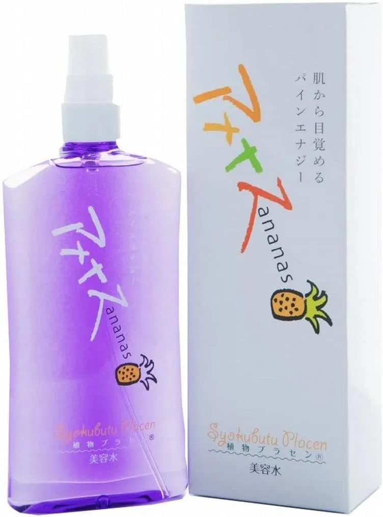 Тоник для лица Ananas Beauty Water Lotion с плацентой растений и ананасом, набор 6 шт., 100 мл
