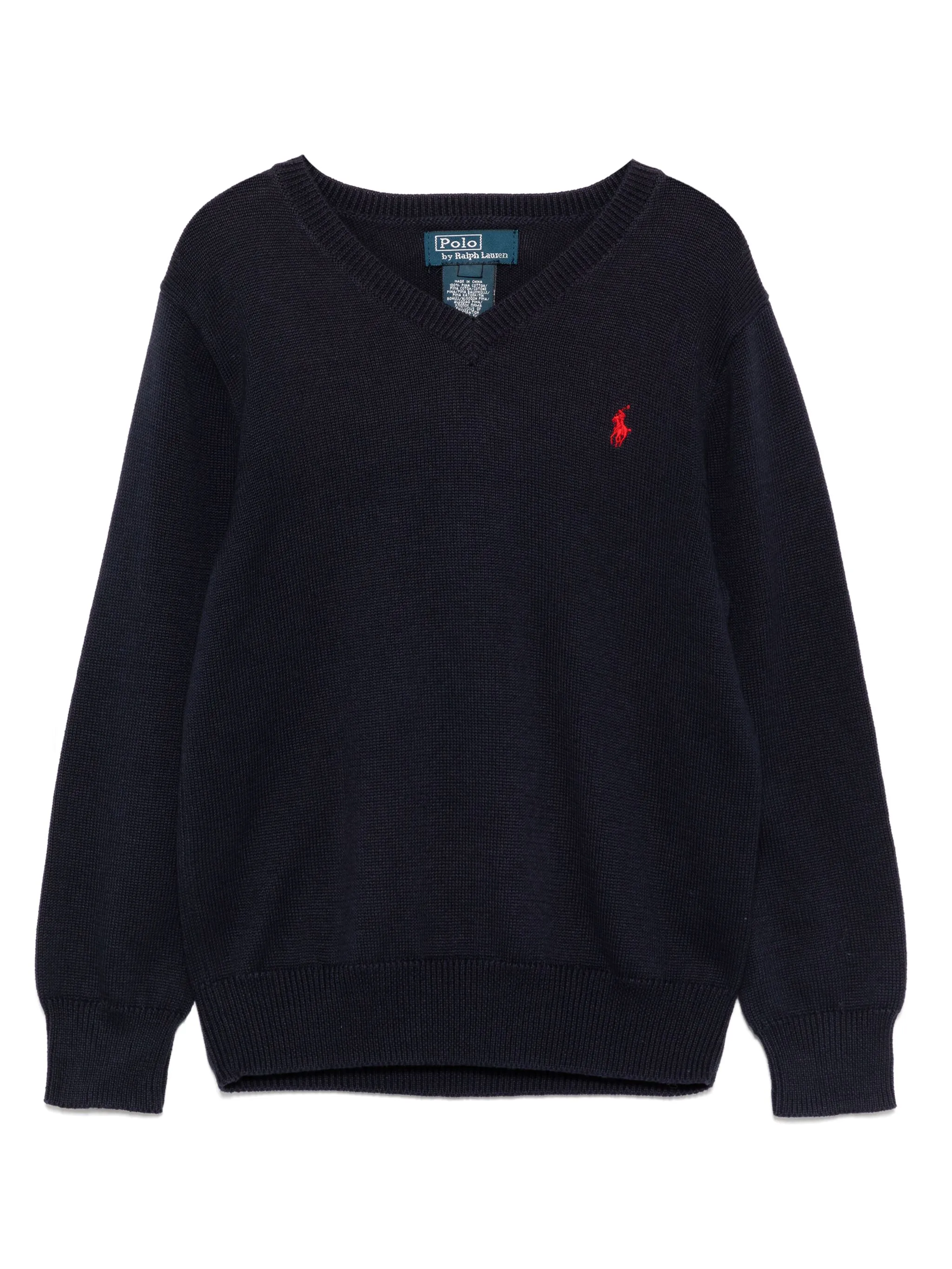

Джемпер с вышивкой Polo Pony Polo Ralph Lauren Kids, синий