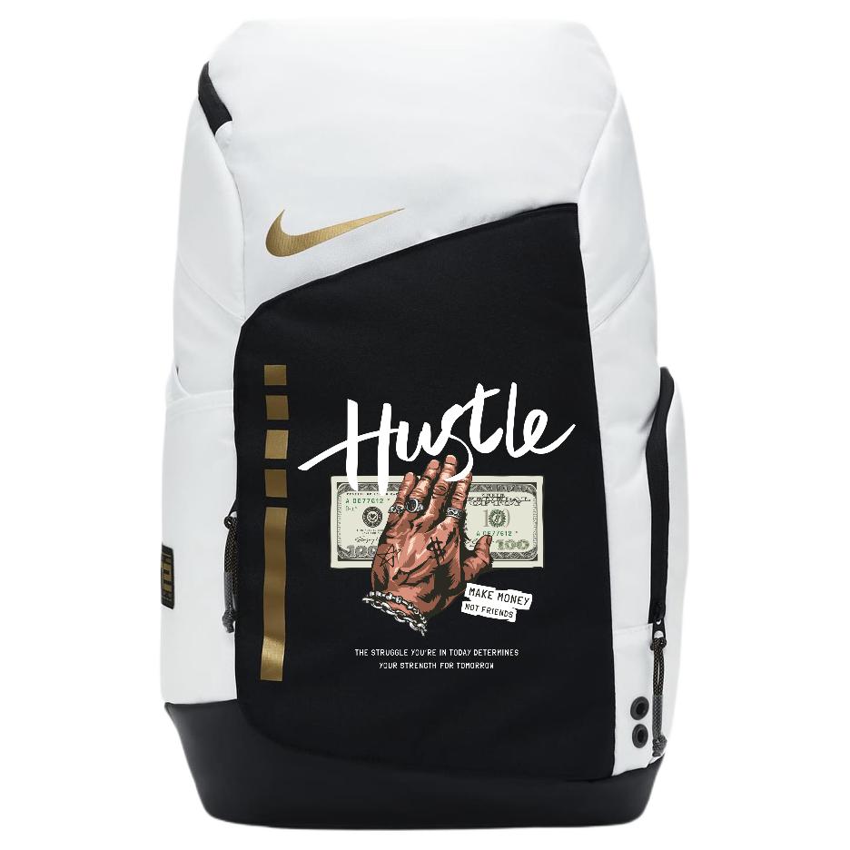 

Nike Тканевый рюкзак унисекс черно-белый, Black Bill