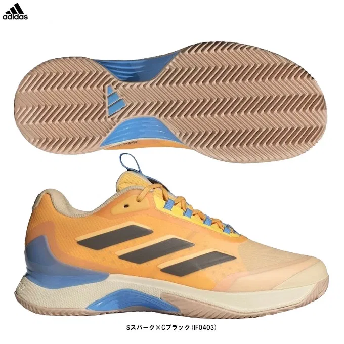 Мужские кроссовки для тенниса «Avacourt 2» от adidas, S Spark X Black (If0403)