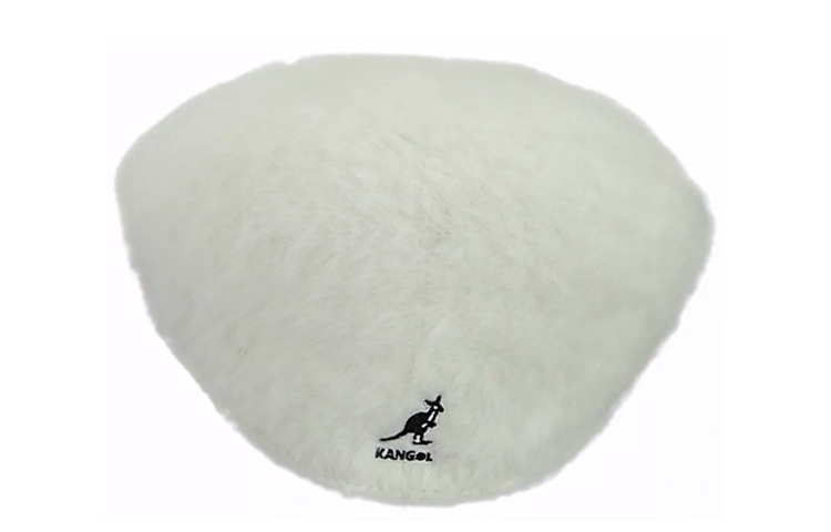 

KANGOL Берет из смеси кроличьего меха унисекс белый, White