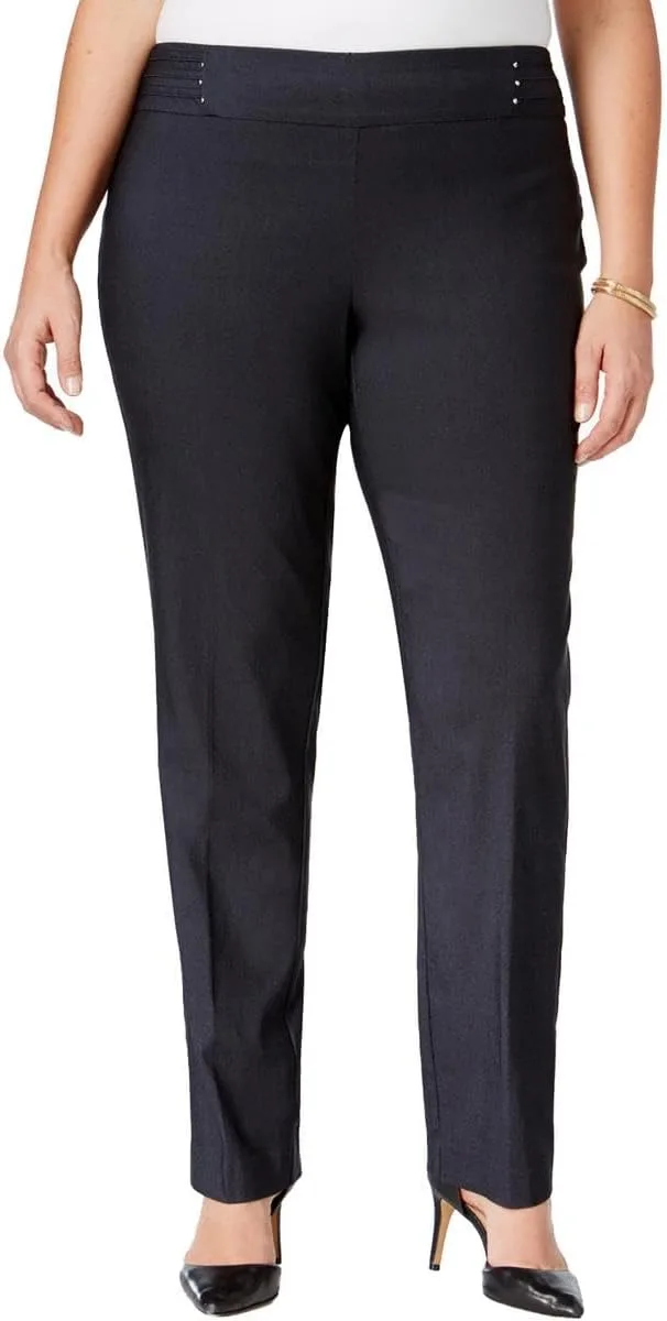 

Женские брюки Plus High Rise Slim Skinny JM Collection