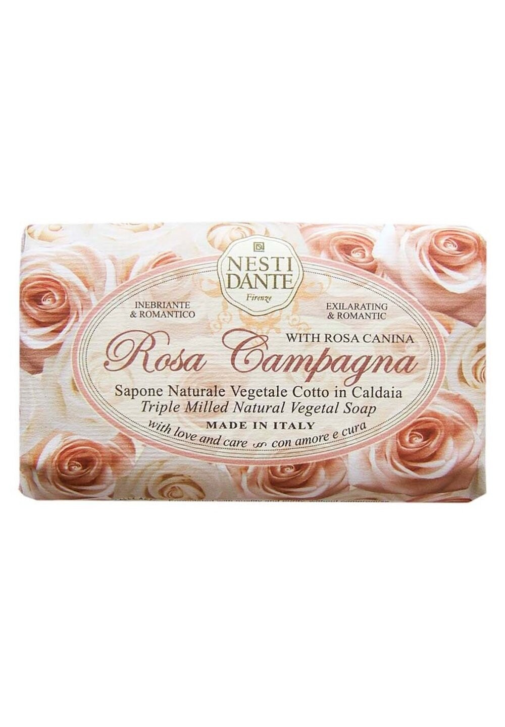 

Мыло LE ROSE ROSA CAMPAGNA Nesti Dante, цвет weiß
