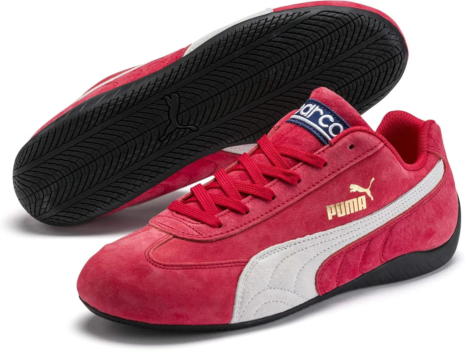 Кроссовки PUMA Speedcat Og Sparco унисекс, белый/красный — фото 4