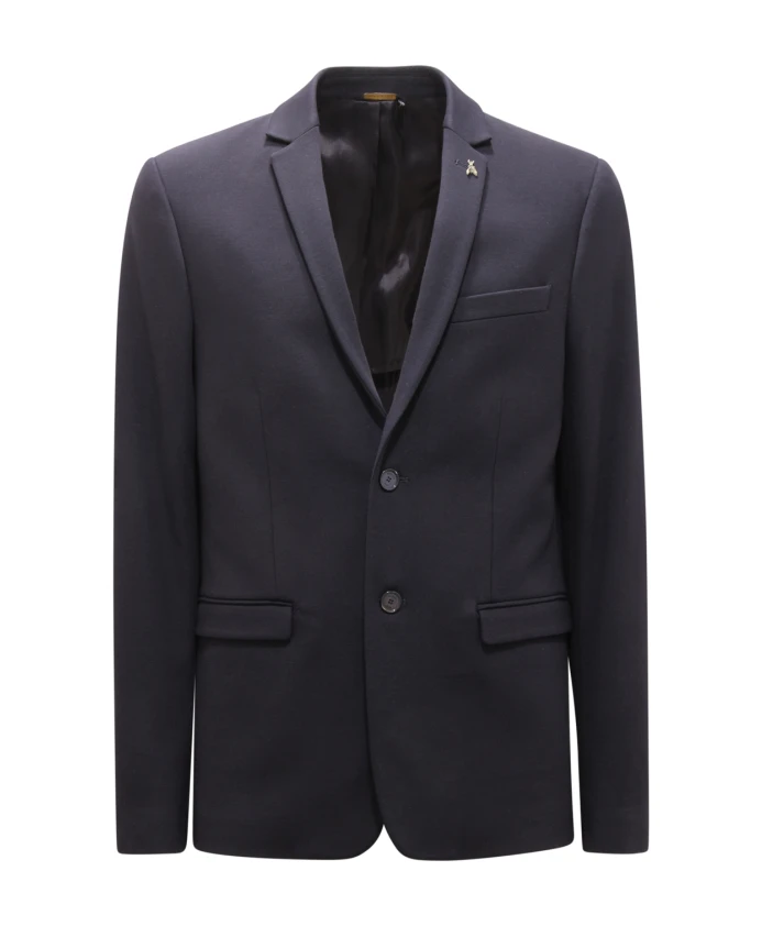 

Узкая темно-синяя куртка, изготовленная в Италии. Patrizia Pepe, синий