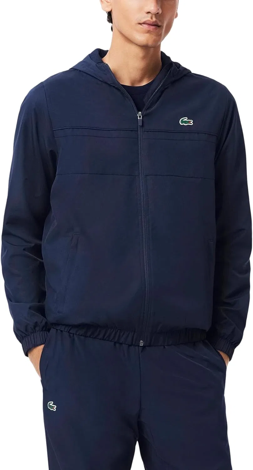 Спортивный костюм Lacoste Diamond Taffeta, темно-синий — фото 2
