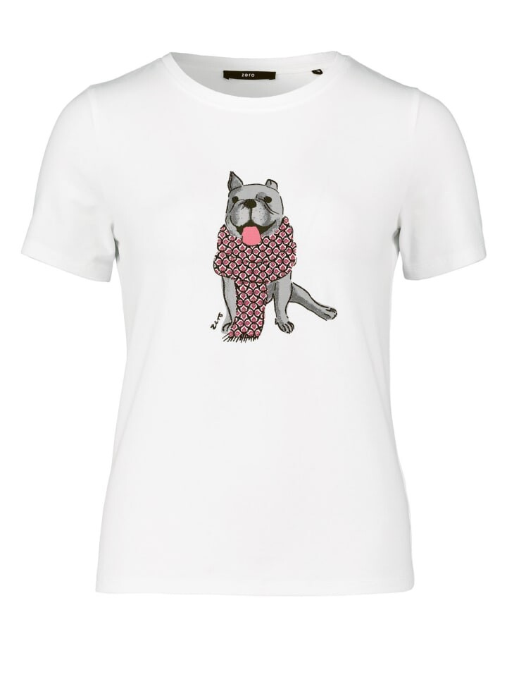 

Футболка Zero Baumwollshirt, цвет patch creamgrey