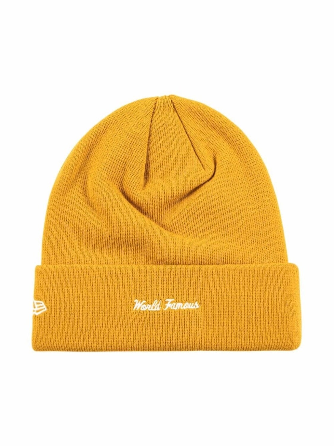 

Supreme шапка бини с логотипом из коллаборации с New Era, оранжевый