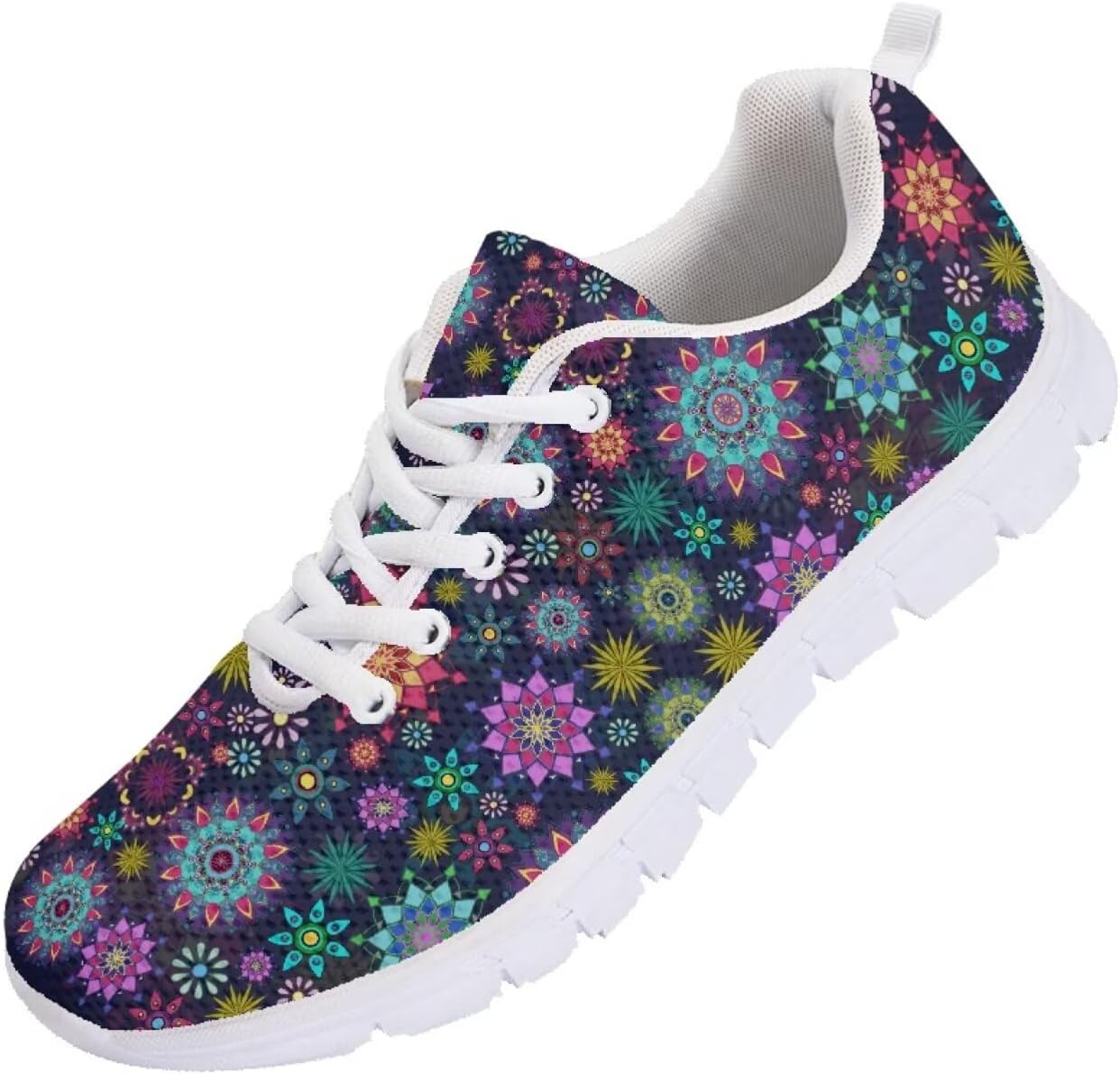 

Кроссовки Funnydude Funny для мужчин с принтом, для бега, походов, классические легкие дышащие кроссовки для спортзала, Vintage Floral