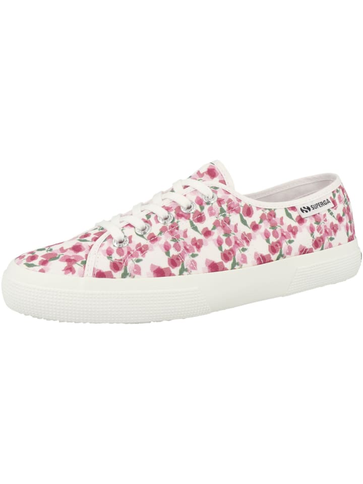 Кроссовки на шнуровке Superga, разноцветный — фото 4