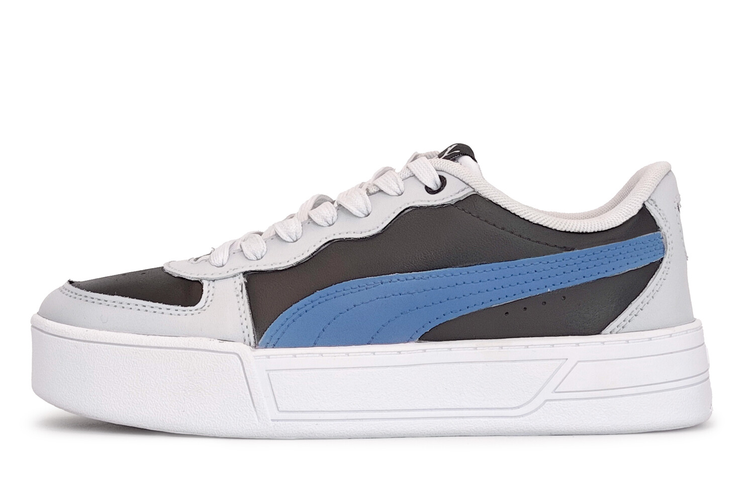 

Женские низкие кроссовки Skye Skateboard Shoes Black/Blue/White Puma