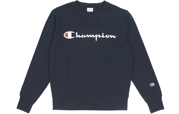 

Толстовка унисекс темно-синяя Champion, темно-синий