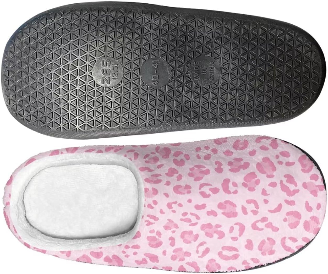 Тапочки Baxinh Scuff для женщин и мужчин, мягкие теплые домашние тапочки для использования в помещении и на улице, легкая обувь с противоскользящей подошвой, розовый — фото 3