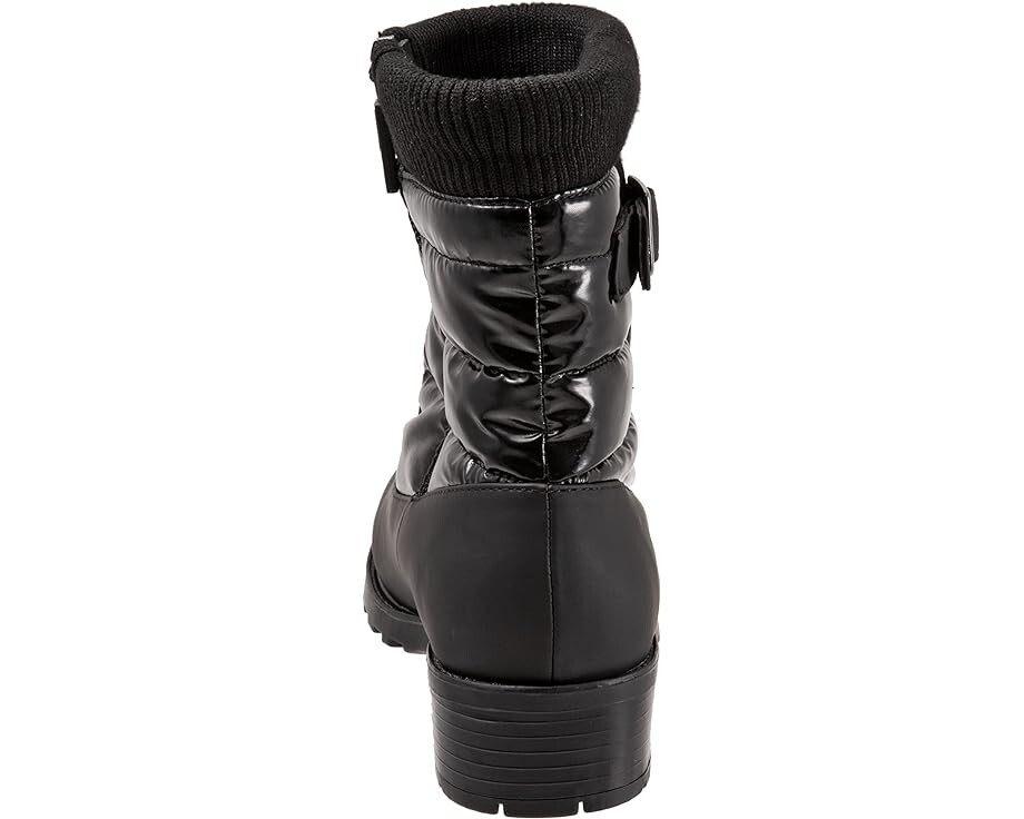 Ботинки Trotters Berry Mid, цвет Black/Patent Veg Calf Leather — фото 4