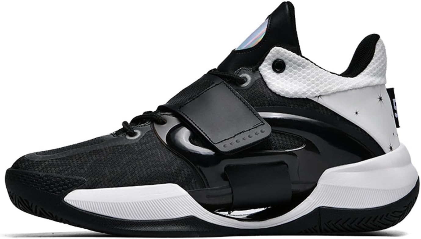 

Мужские и женские баскетбольные кроссовки Удобные повседневные модные кроссовки Легкие, противоскользящие, унисекс, для улицы Pilluren, Black Out