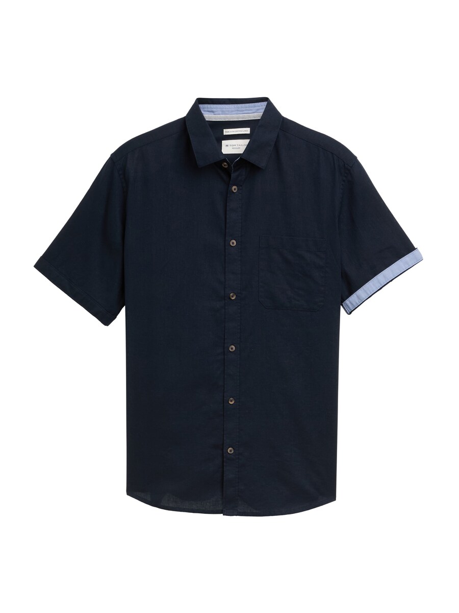 

Рубашка на пуговицах классического кроя TOM TAILOR, Dark blue