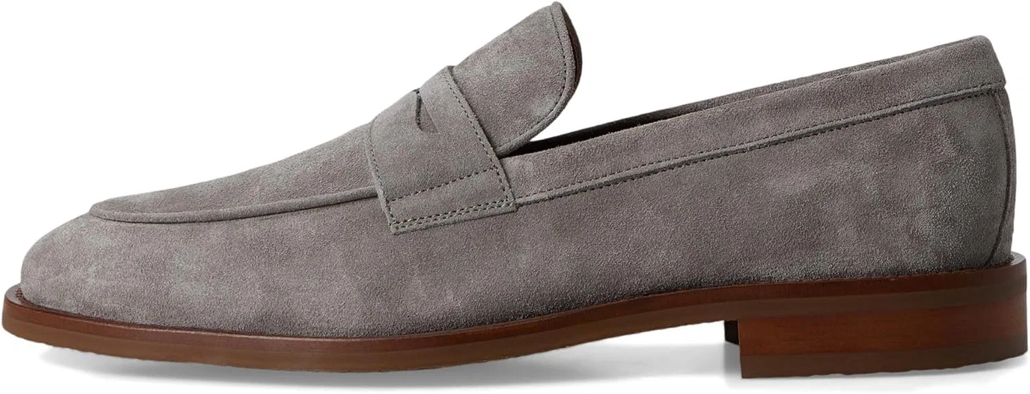 Лоферы из кожи Allen Edmonds, серый — фото 4