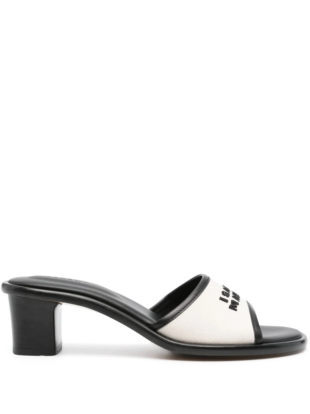 Мюли Eirin 60 с логотипом ISABEL MARANT, черный