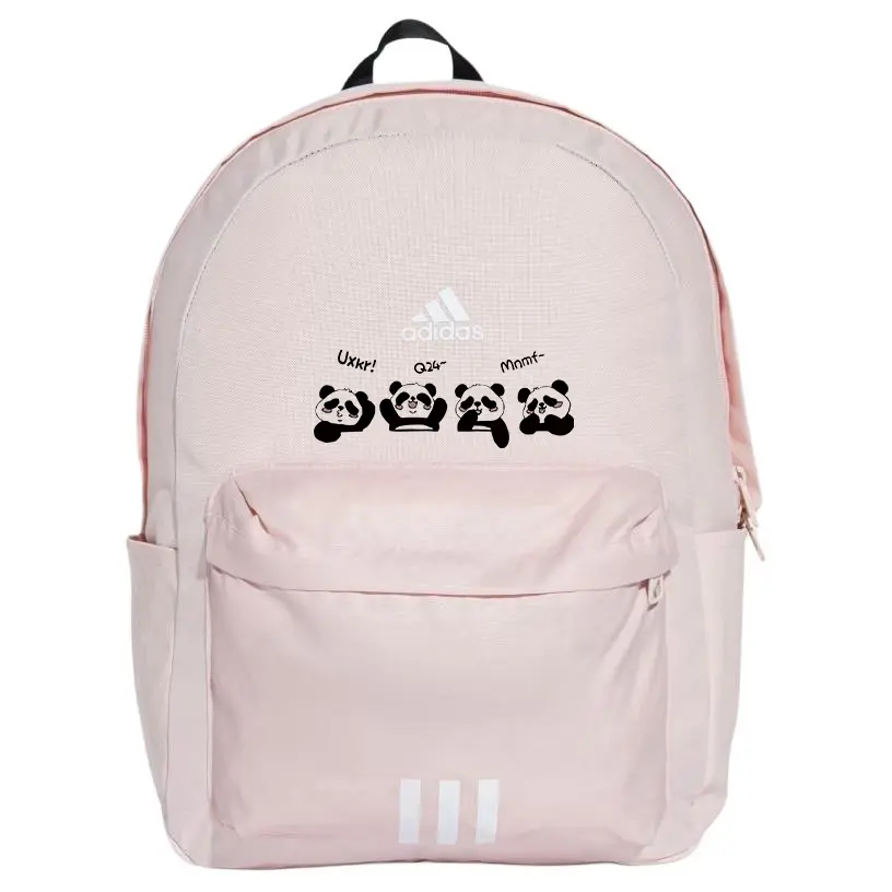 

Adidas Тканевый рюкзак женский песочный розовый, Panda