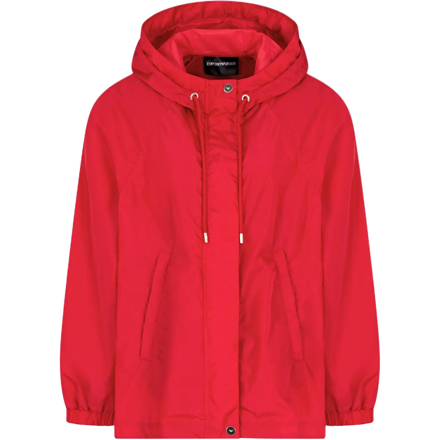 

EMPORIO ARMANI Красная женская куртка SS25, Red