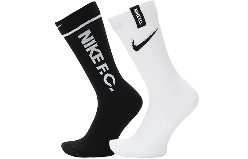 

Мужские носки Nike до середины икры, 2 пары (белый/черный)