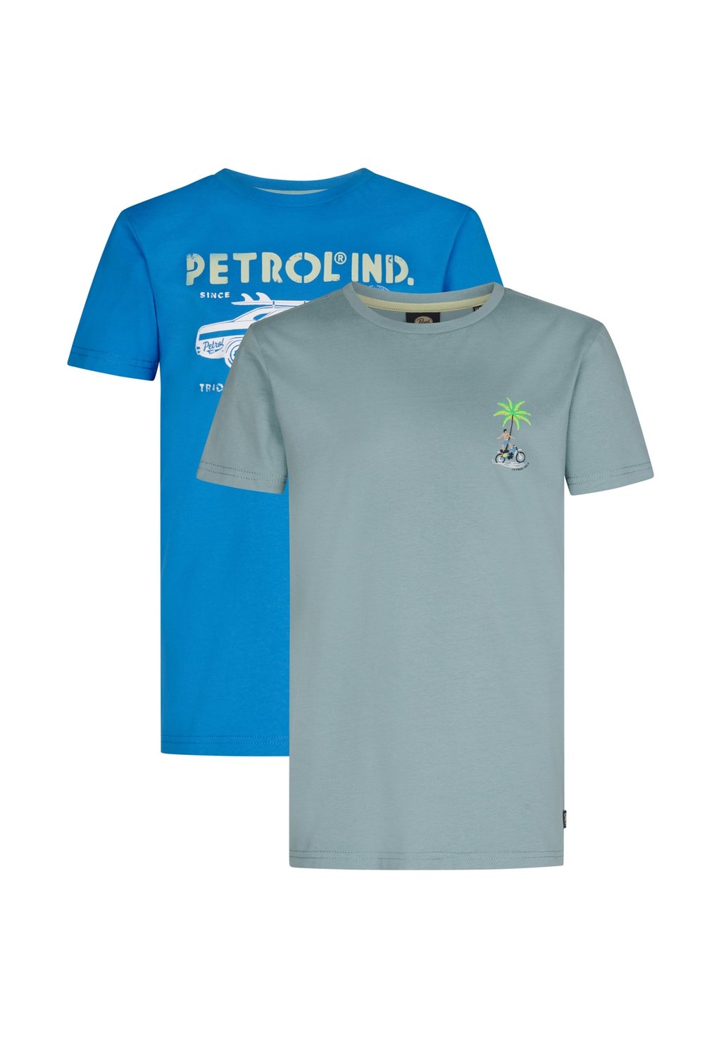 

Футболка с принтом 2 PACK Petrol Industries, синий