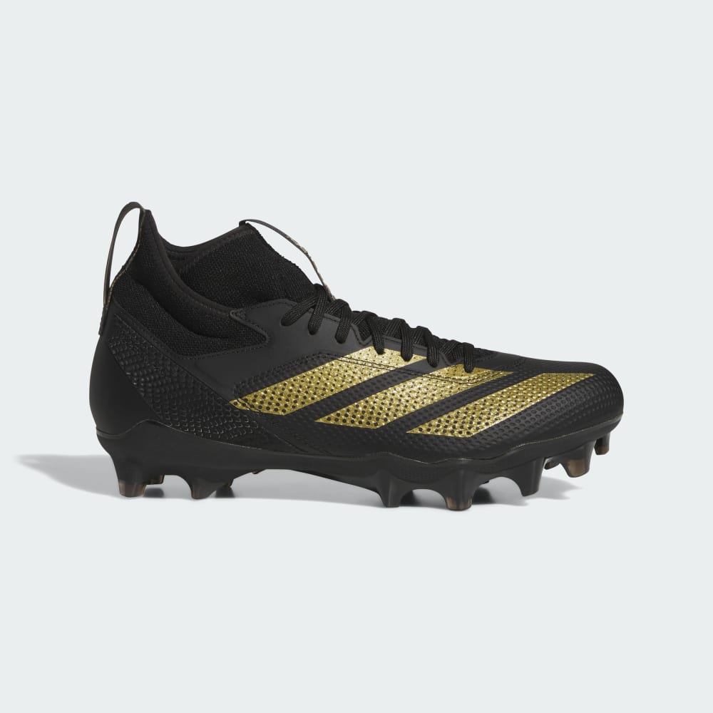 

Бутсы Adidas Adizero Impact Football Cleats, цвет Core Black/Gold Metallic/Core Black