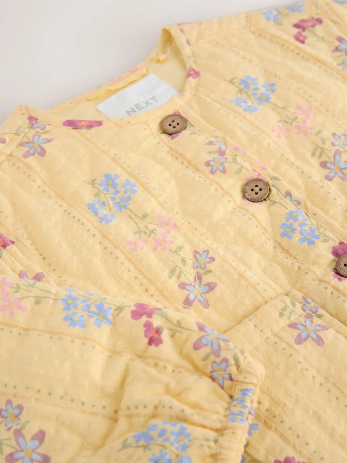 Куртка межсезонья Next, Light Yellow — фото 4