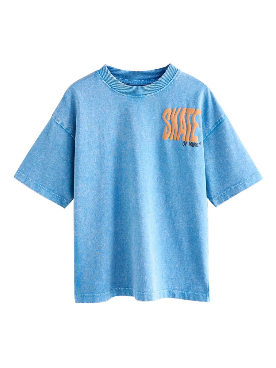 

Рубашка Next, цвет Navy/Neon blue