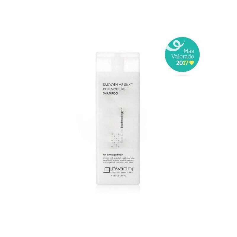 

Шампунь для вьющихся волос Eco Chic Smooth As Silk Deep Moisture Shampoo Giovanni, 250 мл