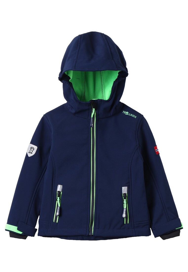 

Куртка Softshell Kids Trollfjord Unisex TrollKids, темно-синий
