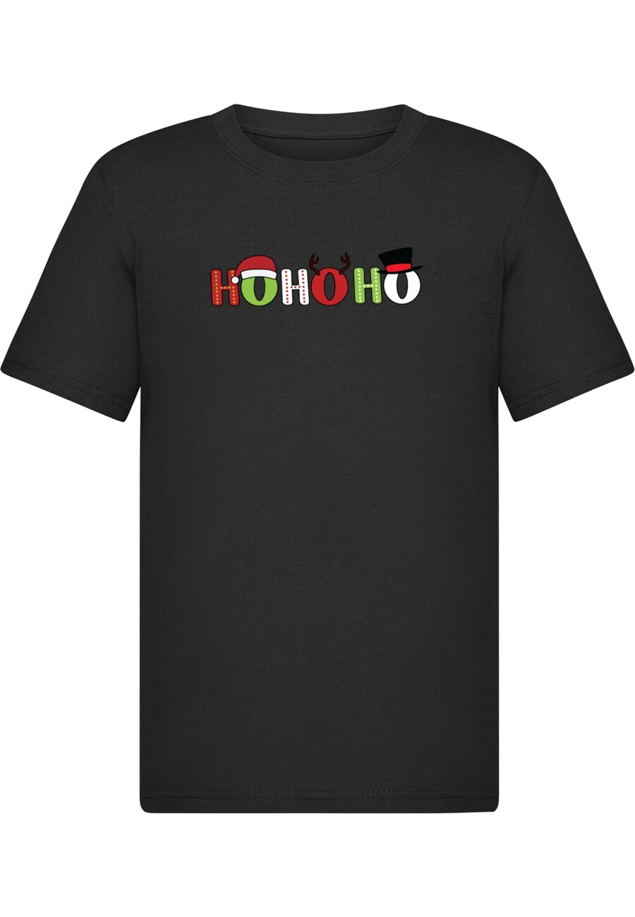 

Футболка Merchcode Shirt Christmas Ho Ho Ho, черный