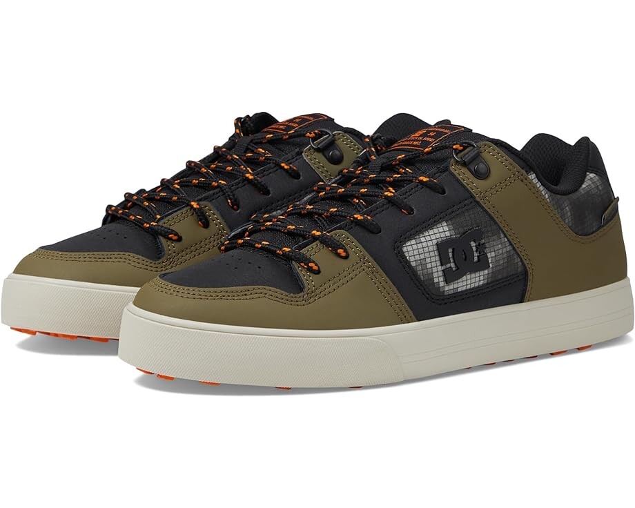 

Кроссовки DC Pure WNT, цвет Black/Olive Night