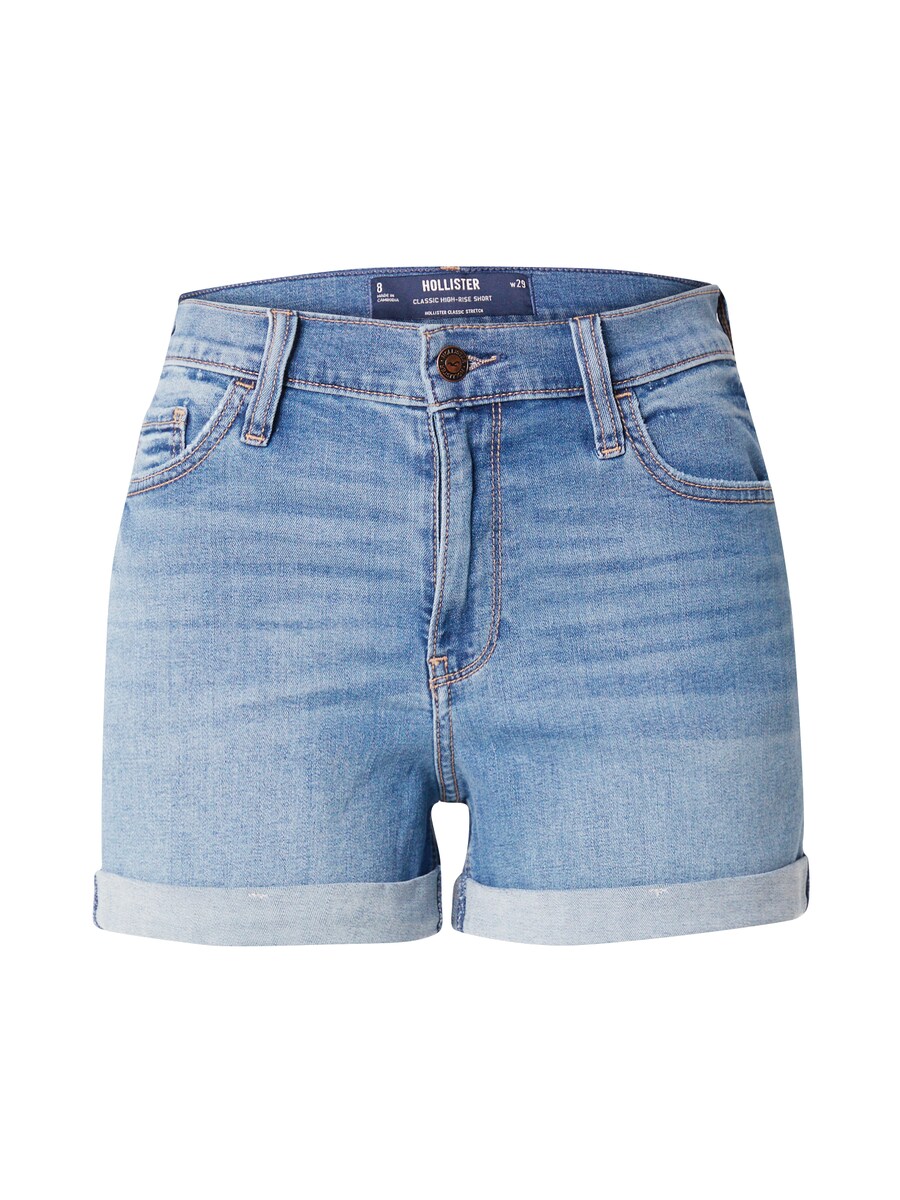 

Джинсовые шорты HOLLISTER Regular Jeans, синий деним
