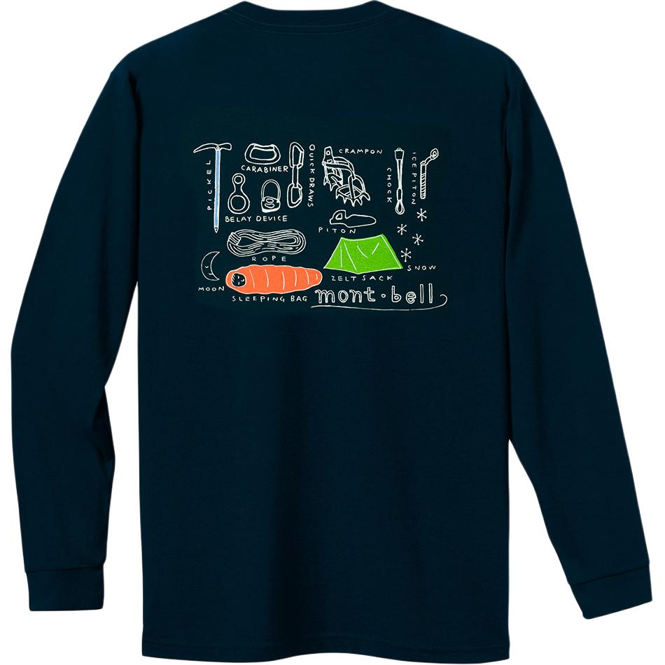 

Футболка Unisex быстросохнущая MONTBELL, синий