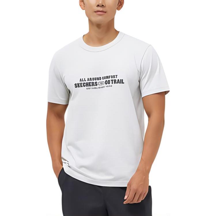 

Skechers Футболка SS24 мужская Daybreak Blue Gray, Синий, Skechers Футболка SS24 мужская Daybreak Blue Gray