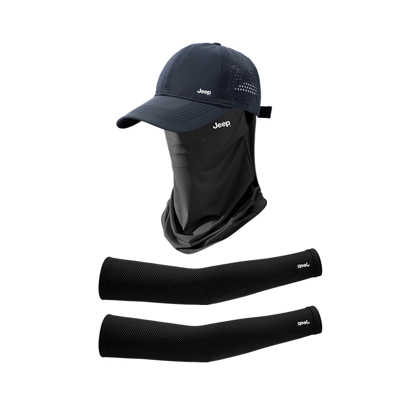 

Легкая шляпа от солнца Unisex Jeep, темно-синий+черный