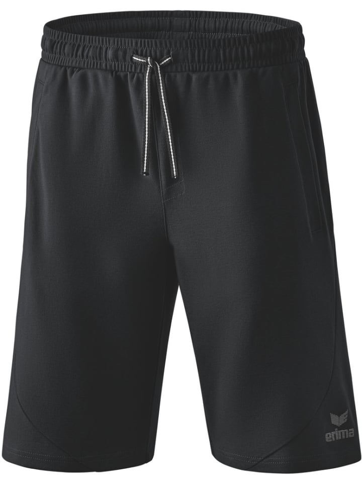 

Тканевые шорты Essential Sweatshorts erima, черный