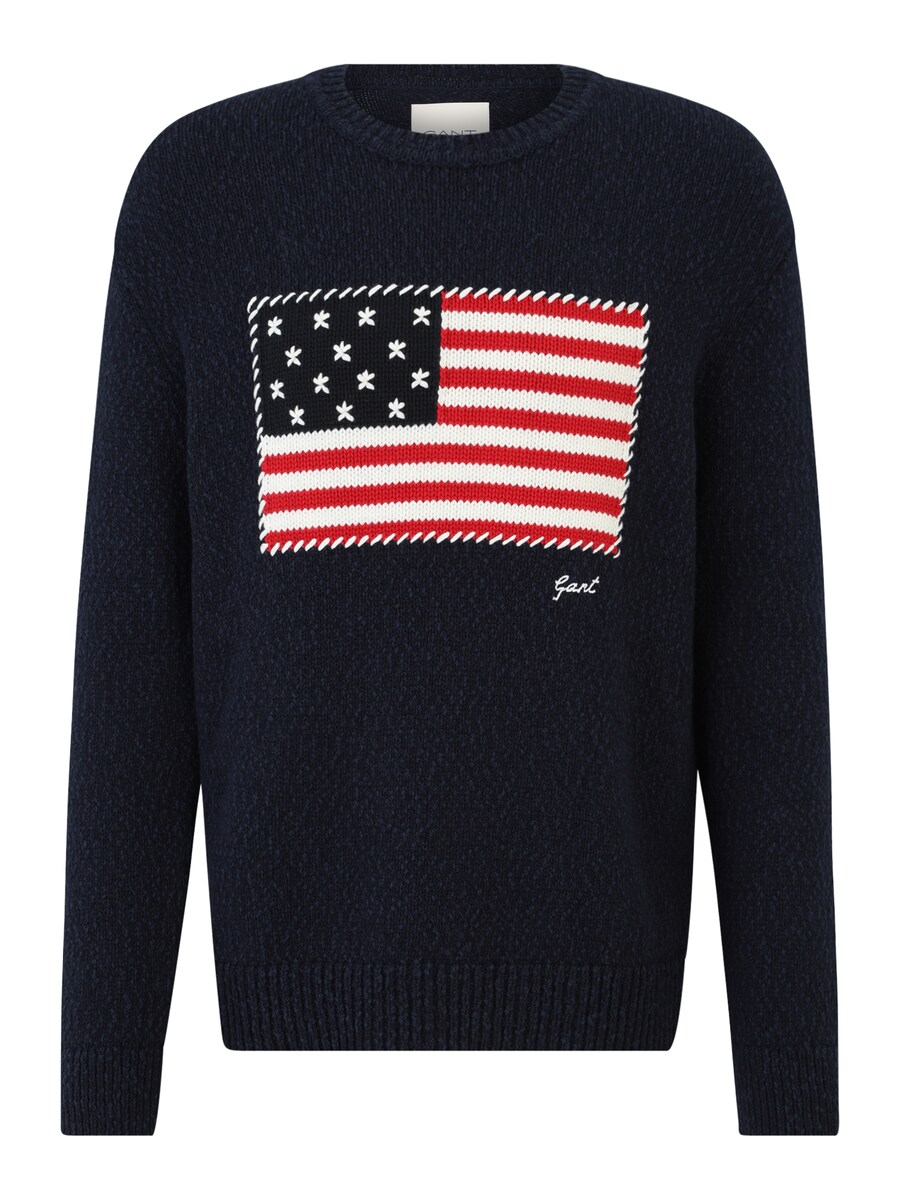 

Свитер GANT Sweater, темно-синий