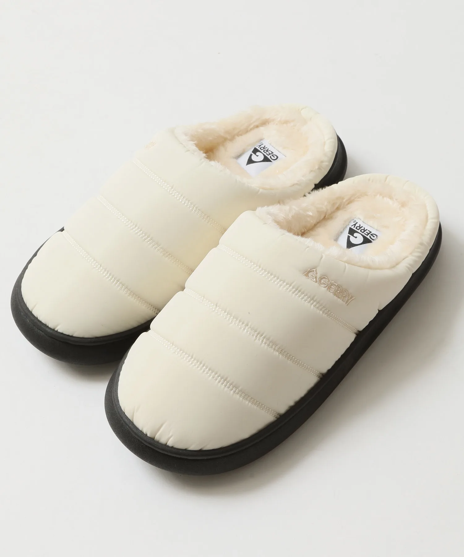 Мужские слипоны с овчиной GERRY Sabo Sandal Slip-on овсяные