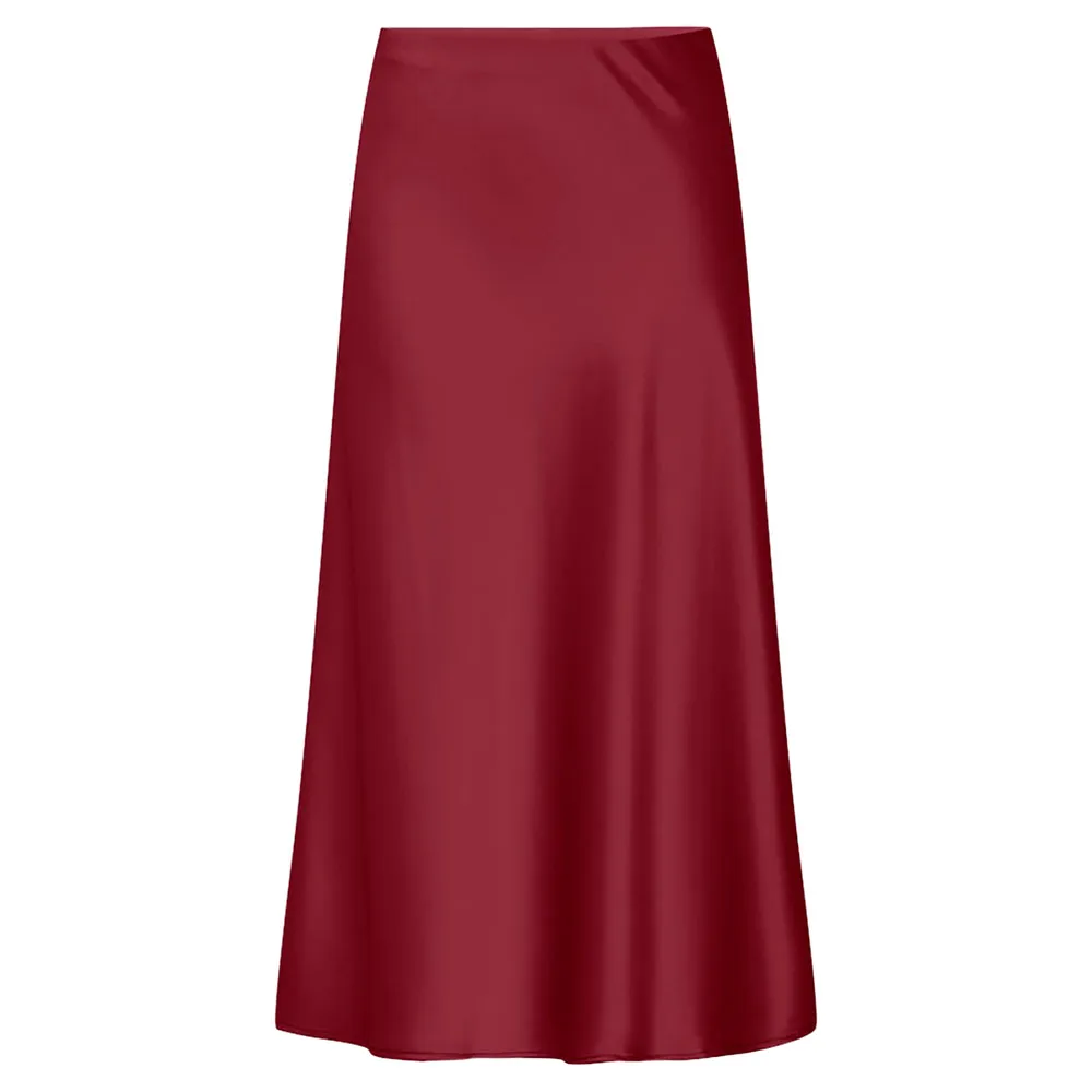 

Юбка Yas Pella midi skirt, красный