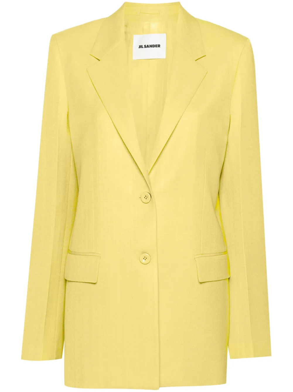 

Однобортный пиджак JIL SANDER, зеленый