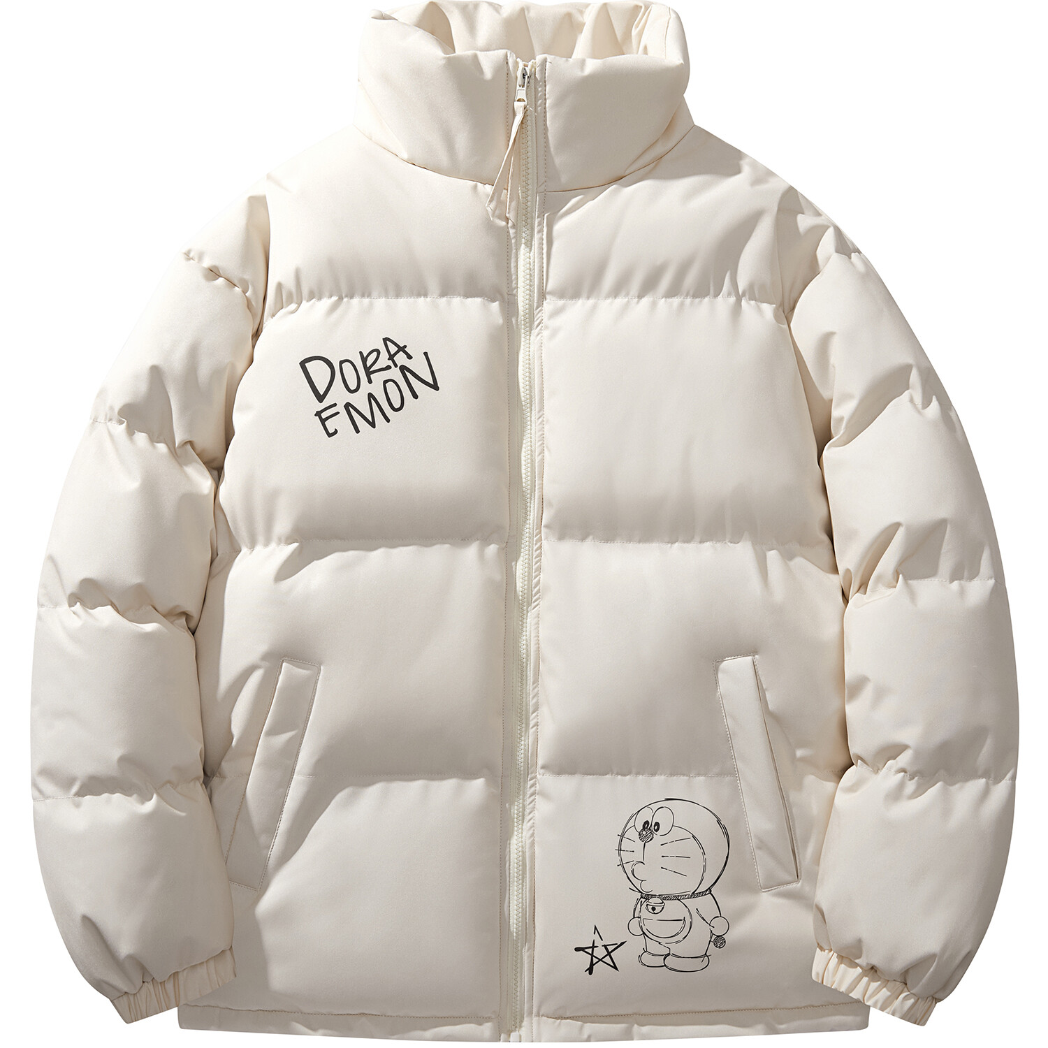 

Стеганая куртка унисекс Doraemon, Серый